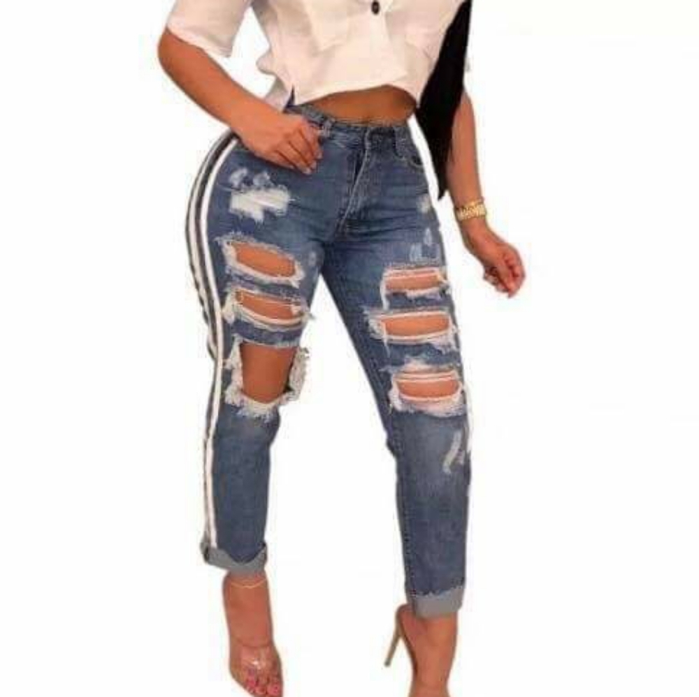 Women’s jeans straight fashion denim